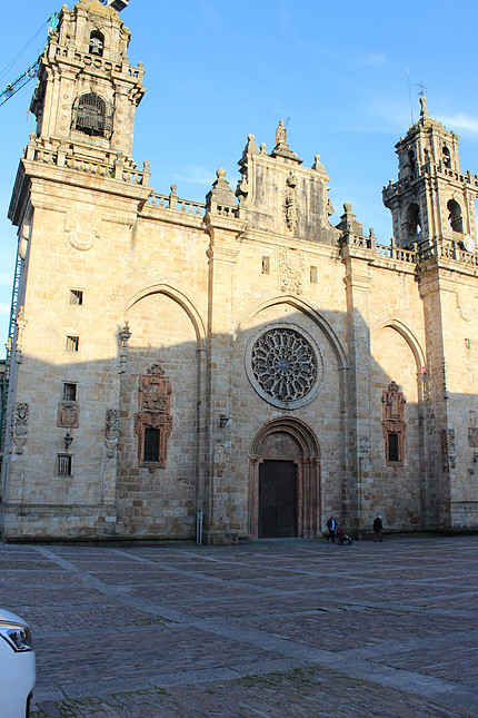 Fachada de la Catedral de Mondoñedo
