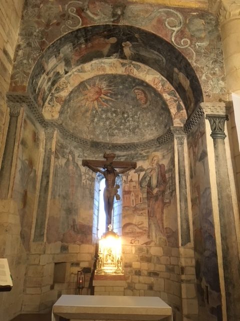Abside interior de la Basílica de Mondoñedo
